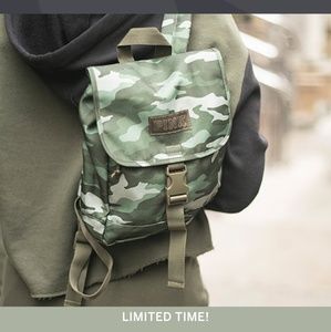Victoria's Secret Pink brand camo backpack